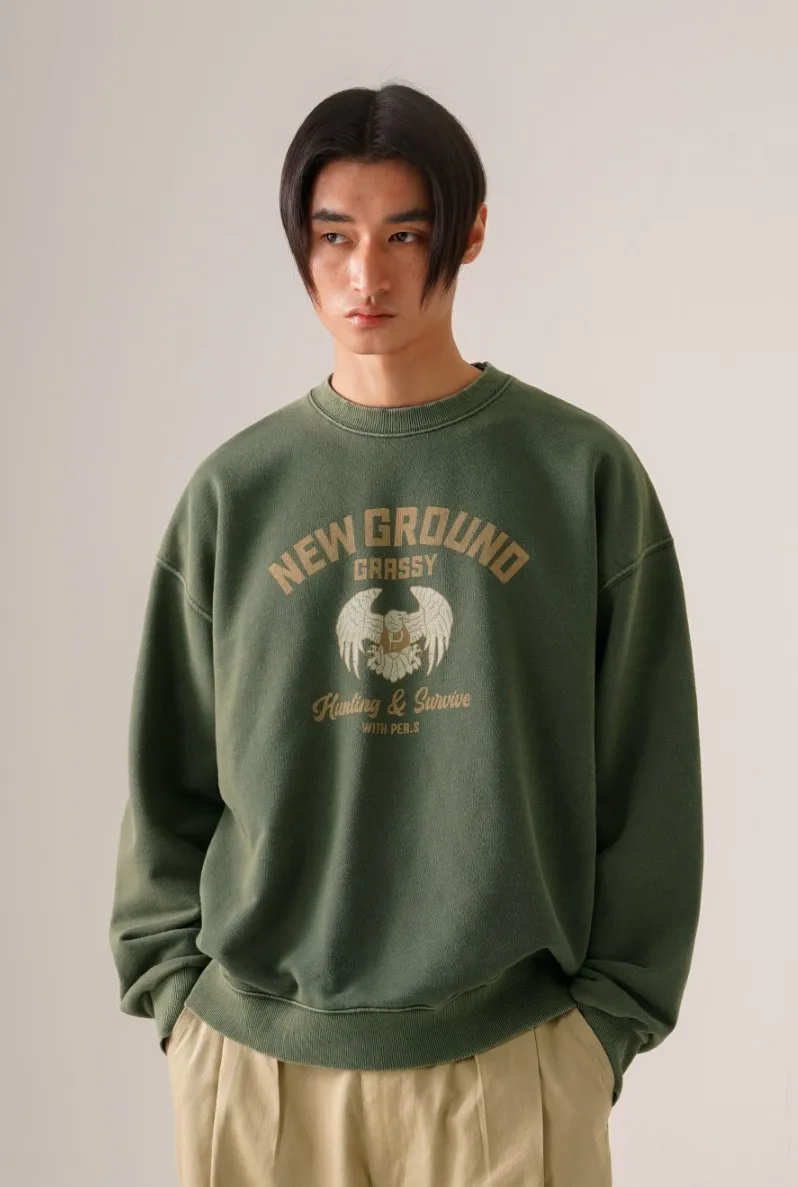 perstep  |[PERSTEP]★ RUST SWEAT SHIRT