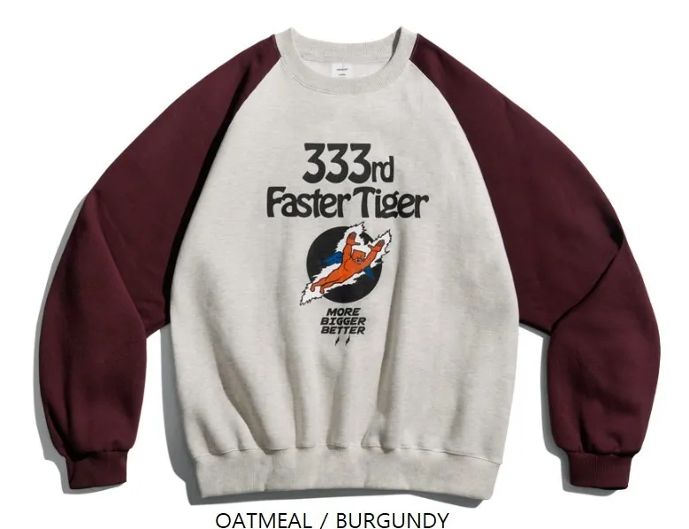 perstep  |[PERSTEP]★FLY TIGER SWEAT SHIRT