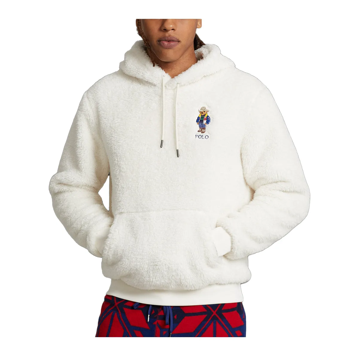 Polo Ralph Lauren Mens Hi Pile Fleece Hoodie 710853353002 Natural