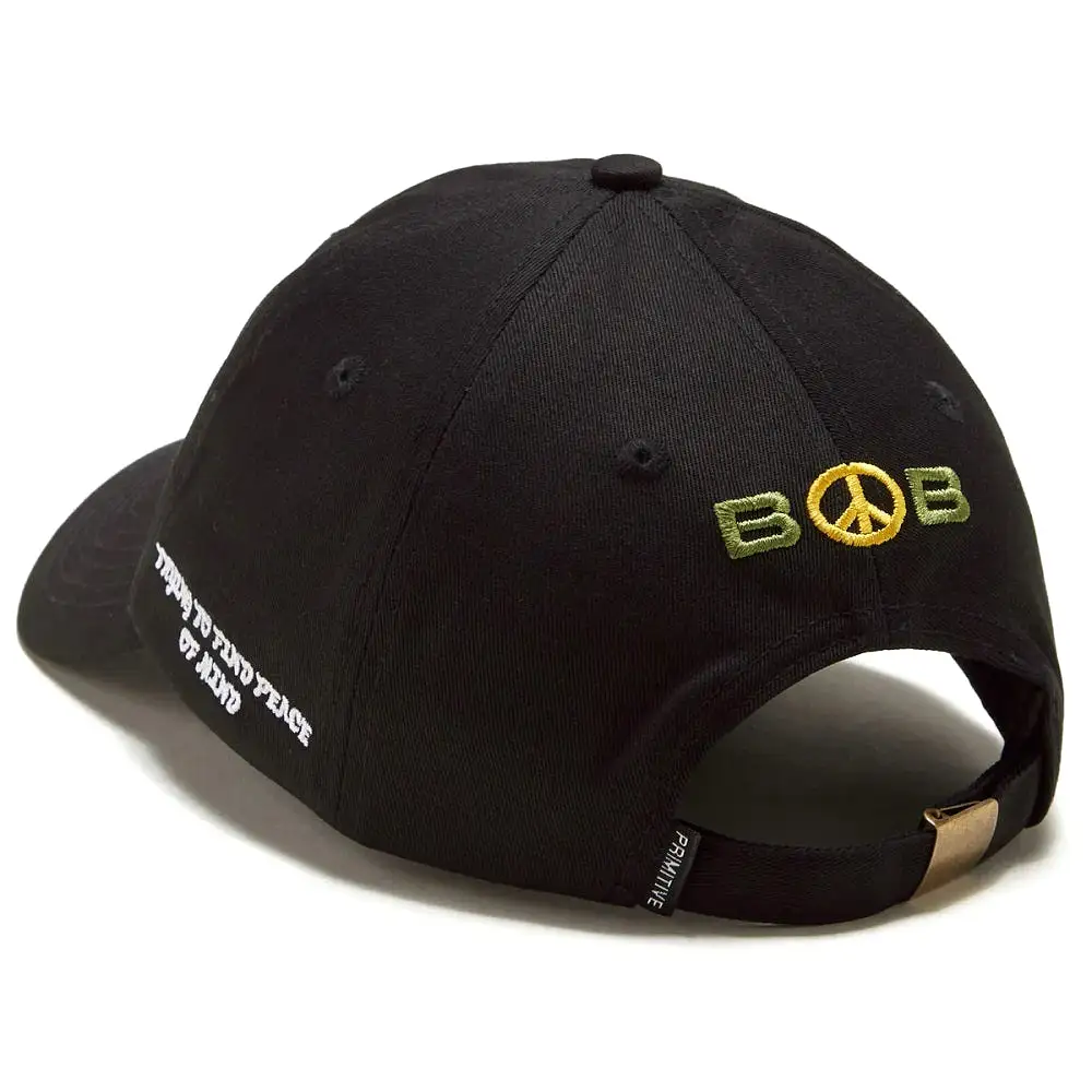 PRIMITIVE CASQUETTE TRENCHTOWN BLACK (Bob Marley)