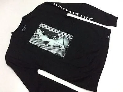 Primitive Skateboard Two Tone Crewneck Sweatshirt Black