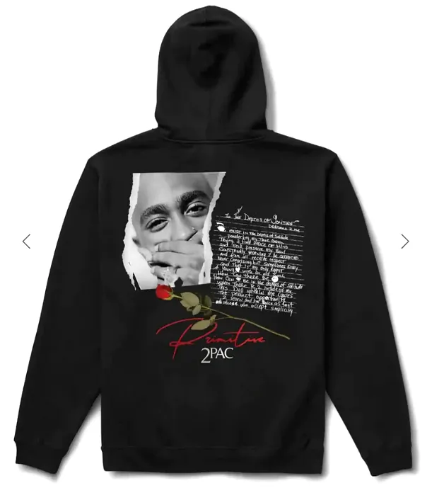 PRIMITIVE SWEAT LYRICS II HOOD BLACK