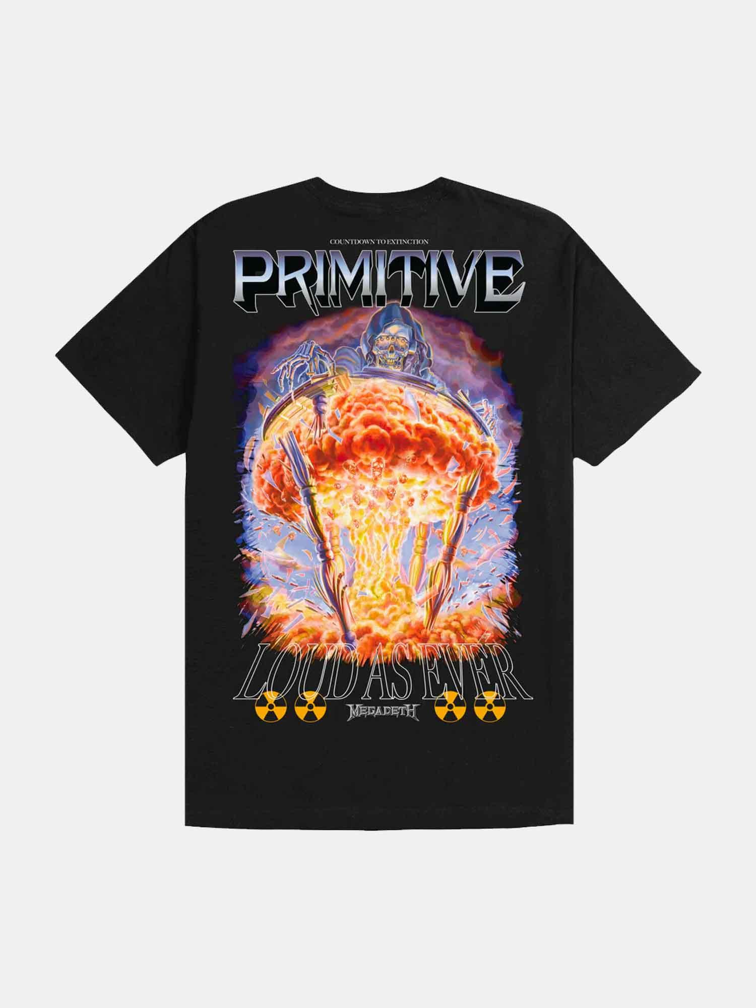 Primitive Time Tee - Black