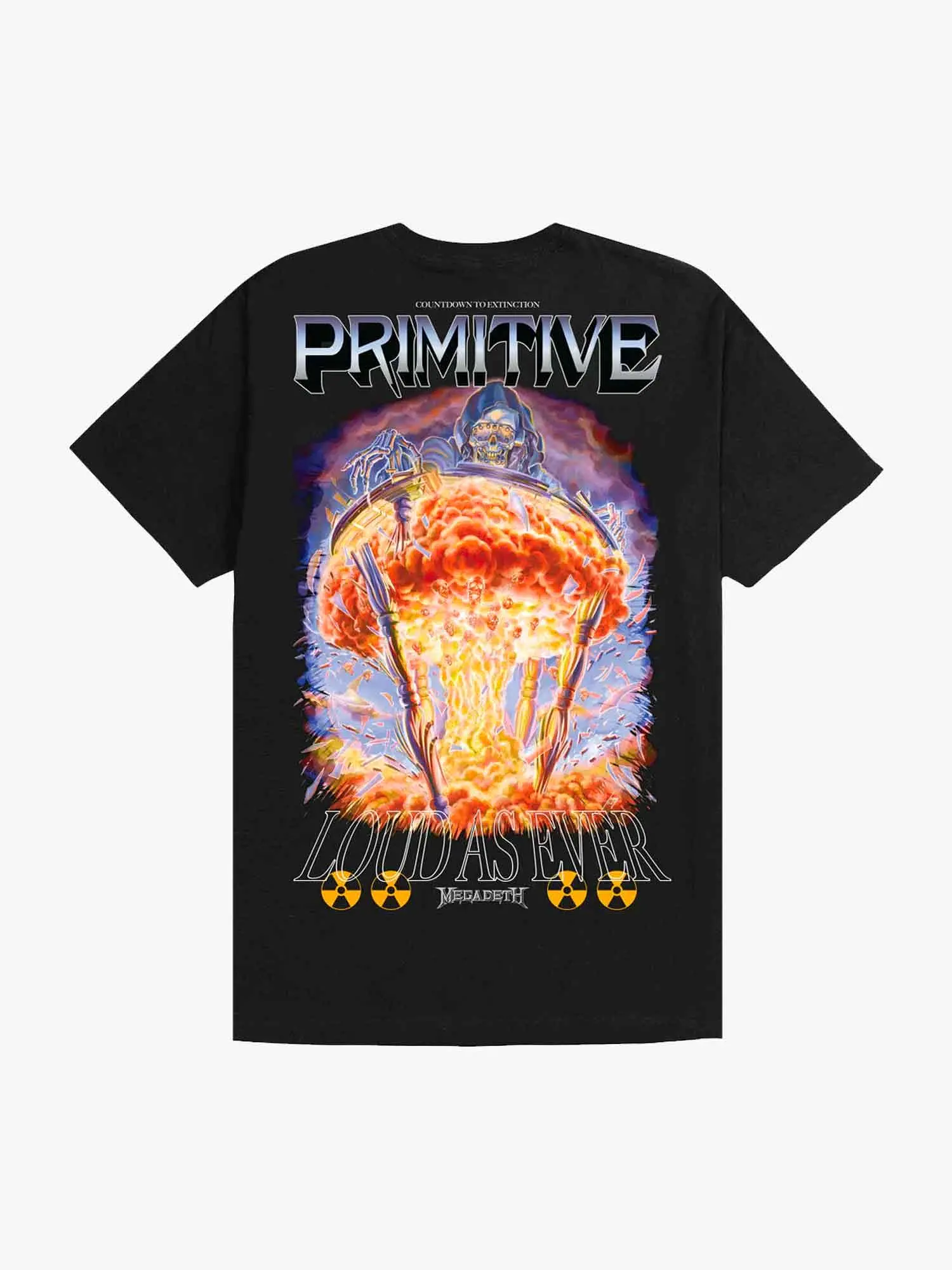 Primitive Time Tee - Black