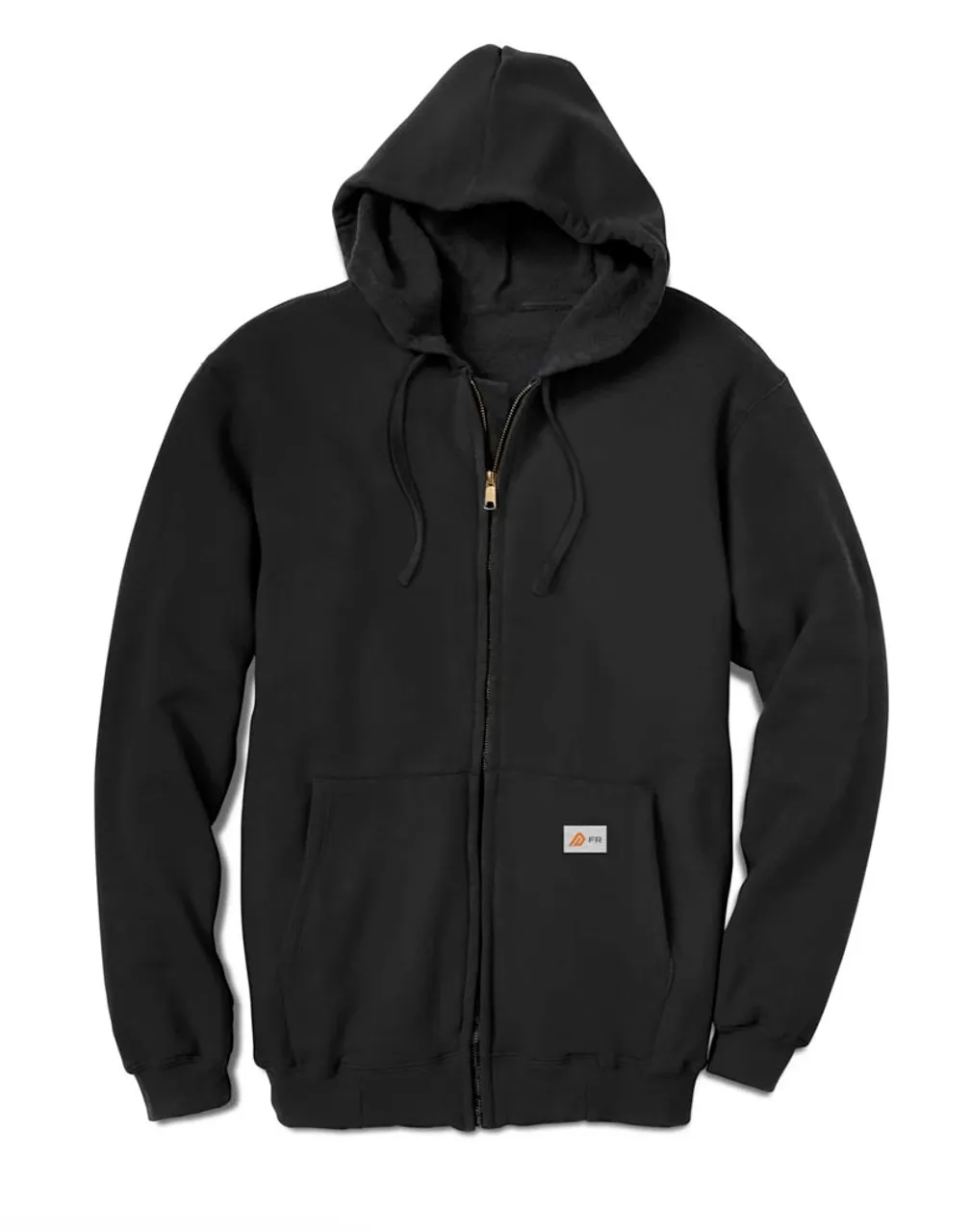 Rasco | FR Zip Up Graphic Hoodie | Black