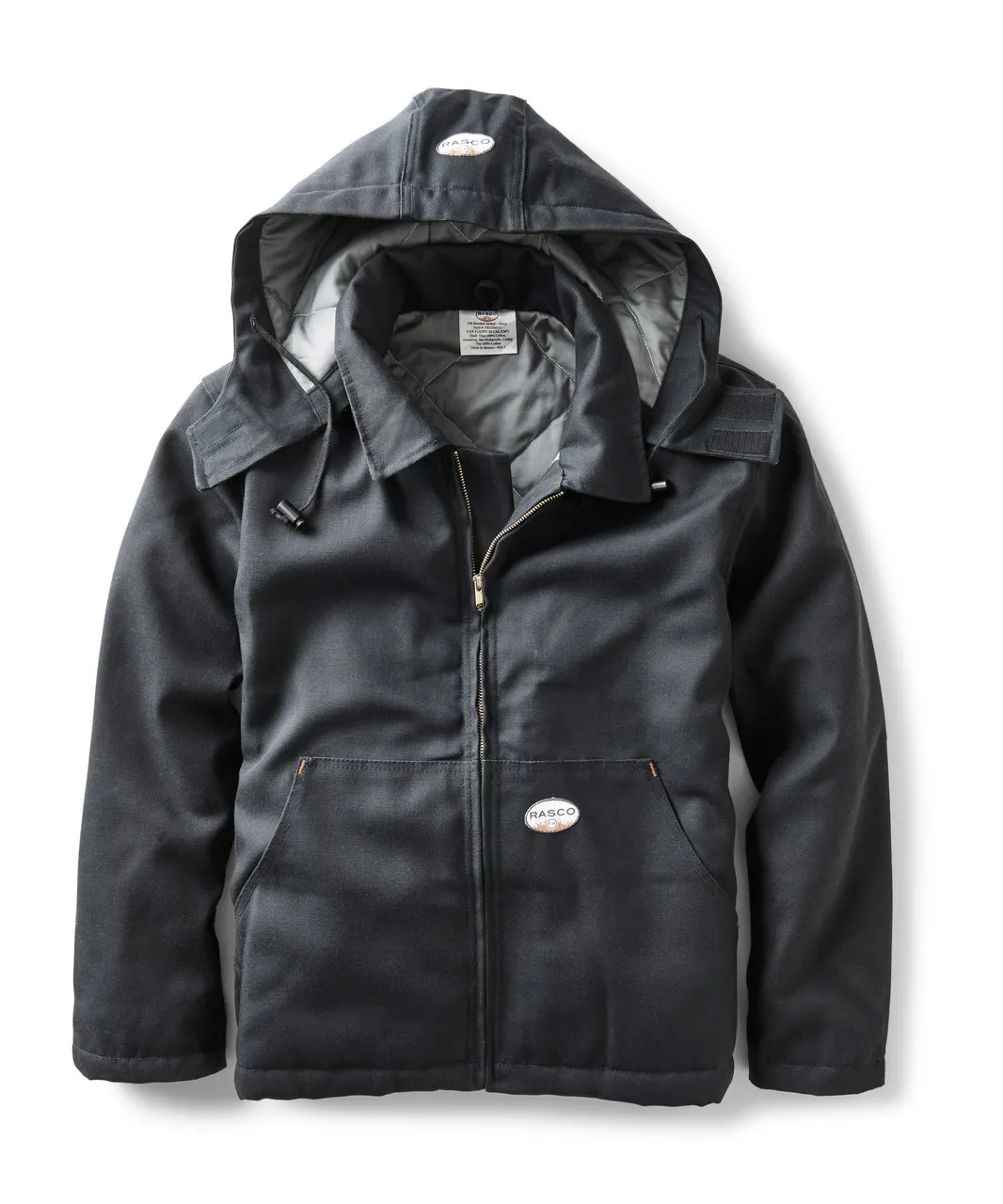 Rasco FR Black Duck Hooded Jacket