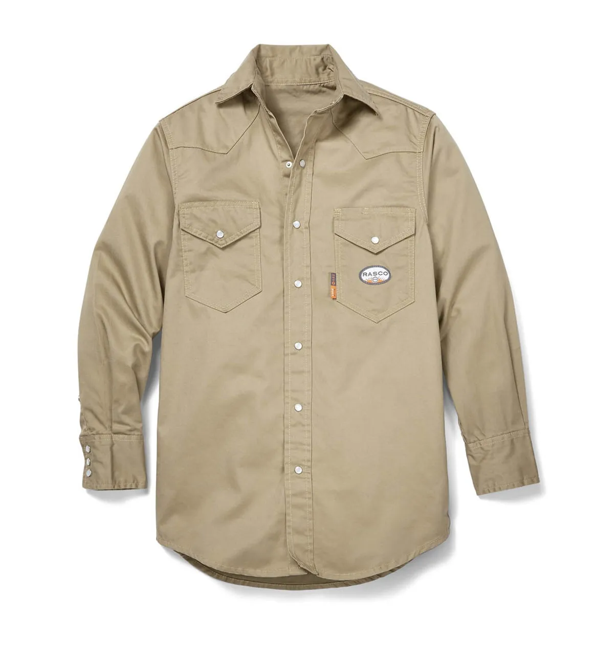 Rasco FR Khaki Lightweight Work Shirt