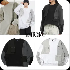 ROMANTIC CROWN  |[ROMANTIC CROWN]★FLECK POCKET SWEAT SHIRT