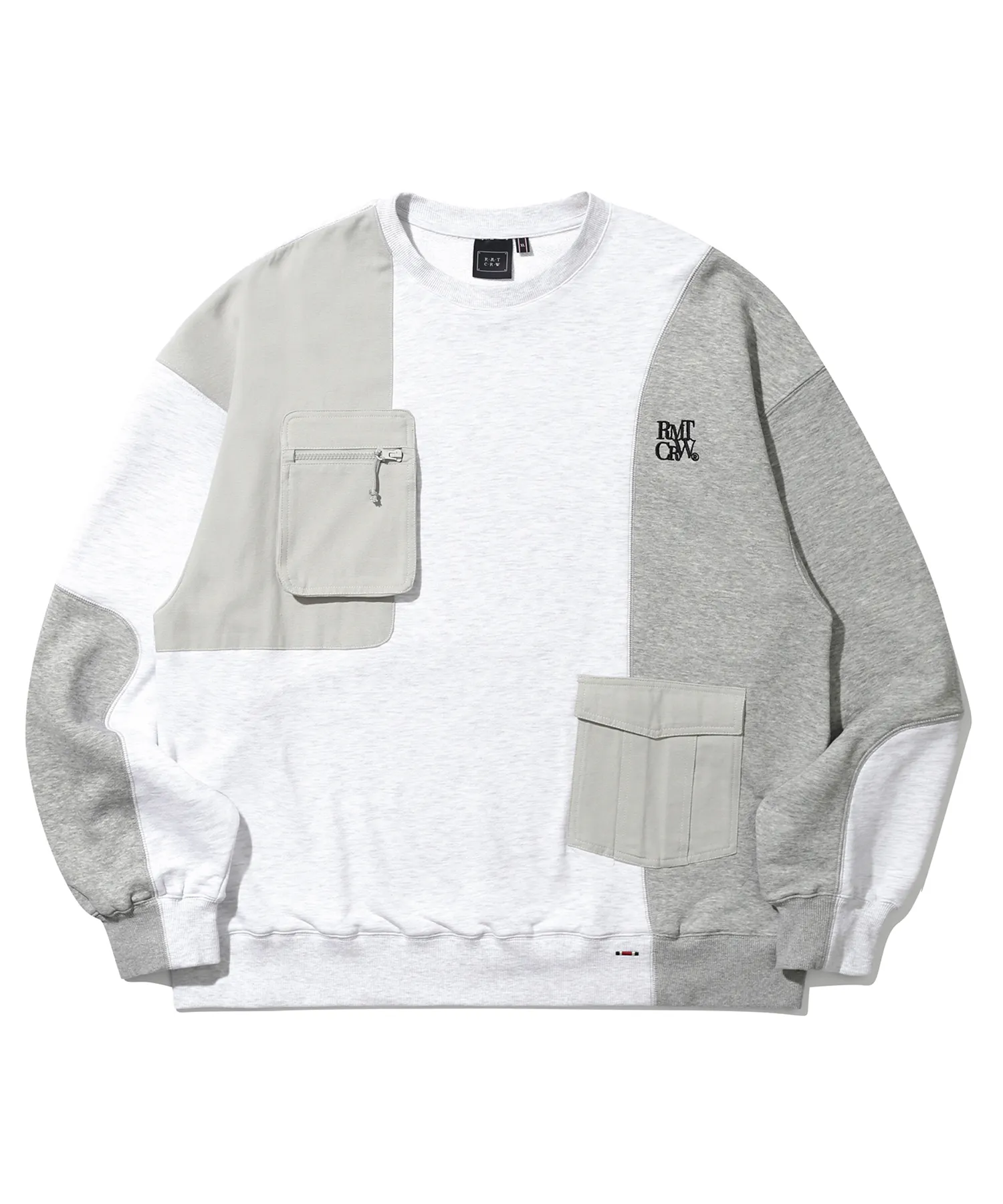 ROMANTIC CROWN  |[ROMANTIC CROWN]★FLECK POCKET SWEAT SHIRT