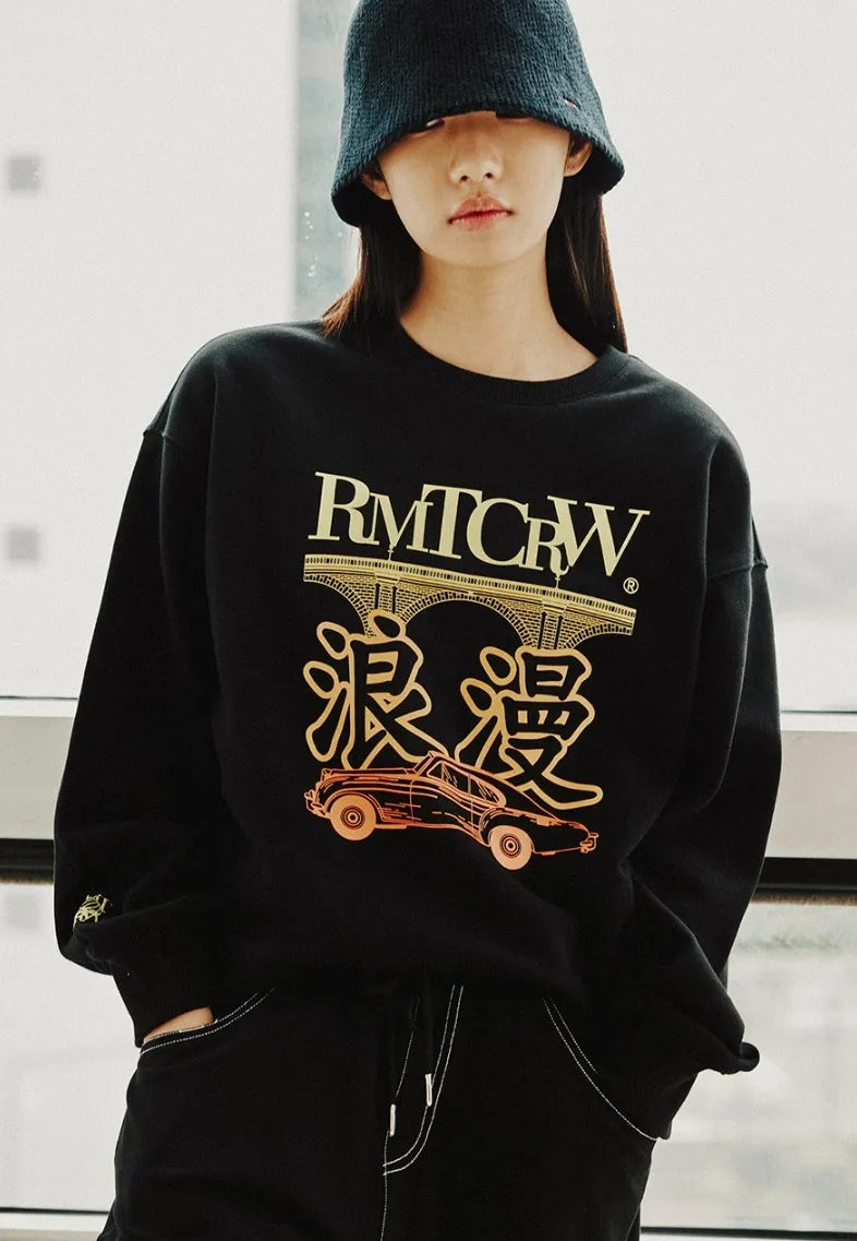 ROMANTIC CROWN  |[ROMANTIC CROWN]★ROMANCE CADILLAC SWEAT SHIRT