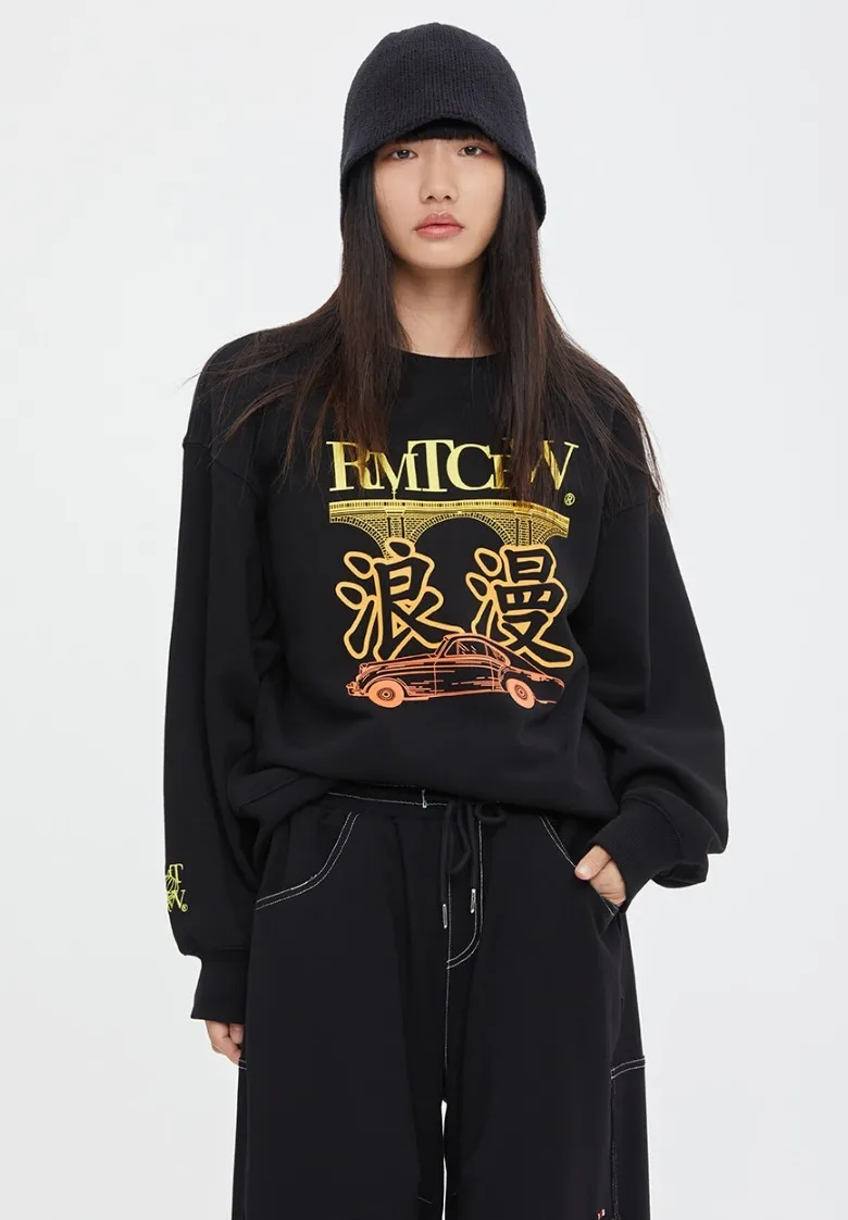 ROMANTIC CROWN  |[ROMANTIC CROWN]★ROMANCE CADILLAC SWEAT SHIRT