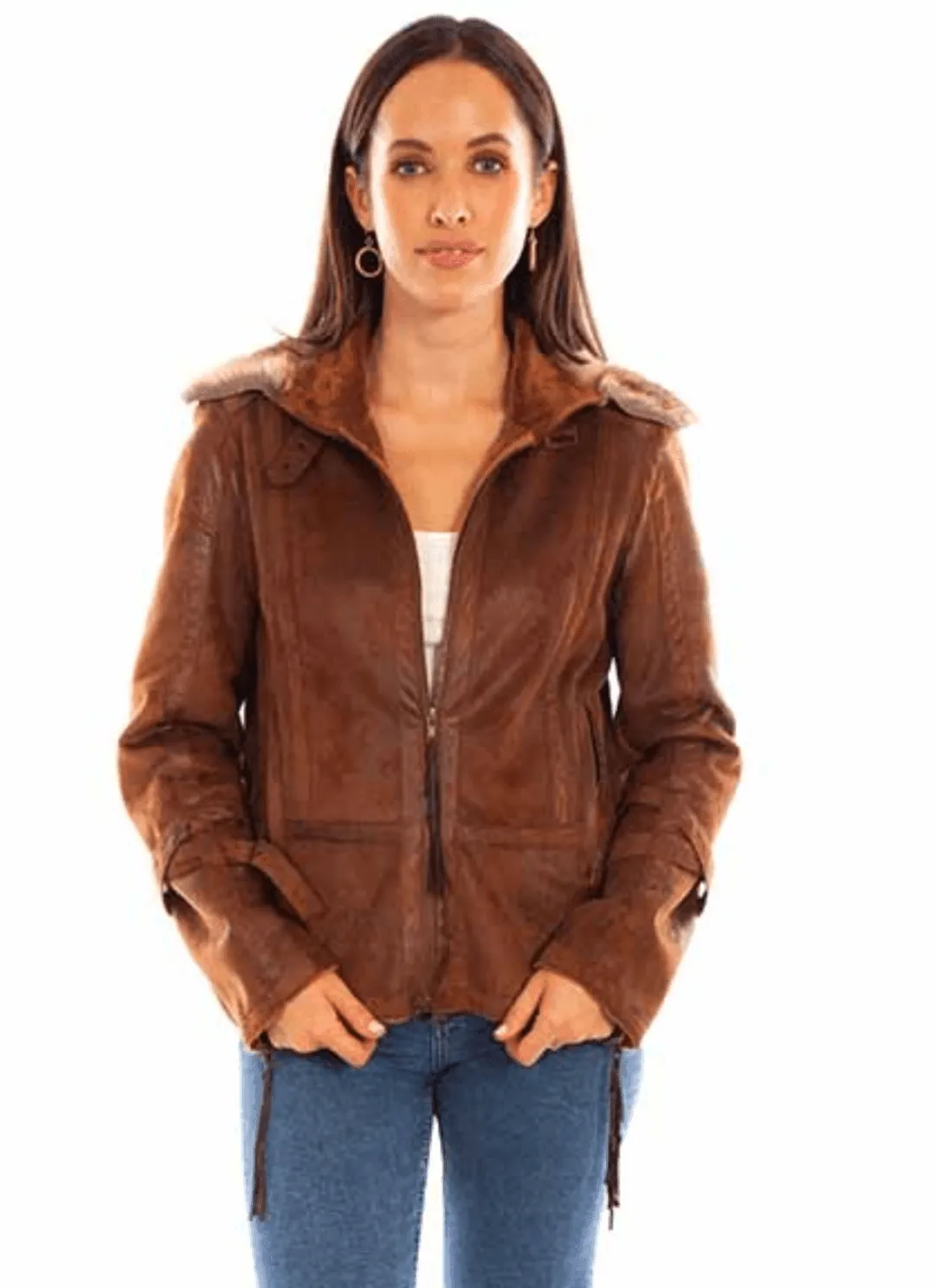 Scully Honey Creek Women's Chocolate Brown Jacket 8061