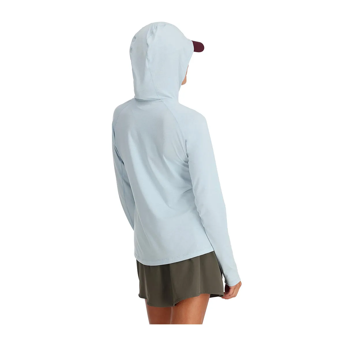 Simms Women's Glades Hoody Steel Blue Heather