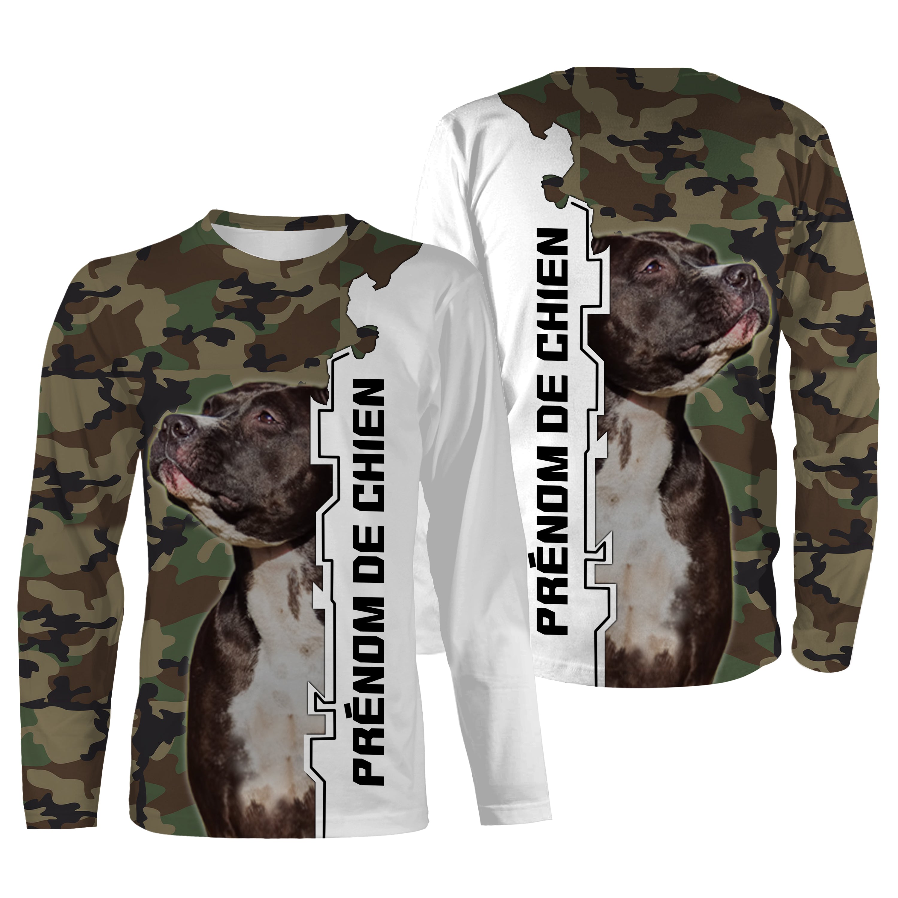 Staffordshire Bull Terrier, Race de Chien Originaire d'Angletterre, T-shirt, Sweat à Capuche Pour Homme, Femme, Cadeau Personnal