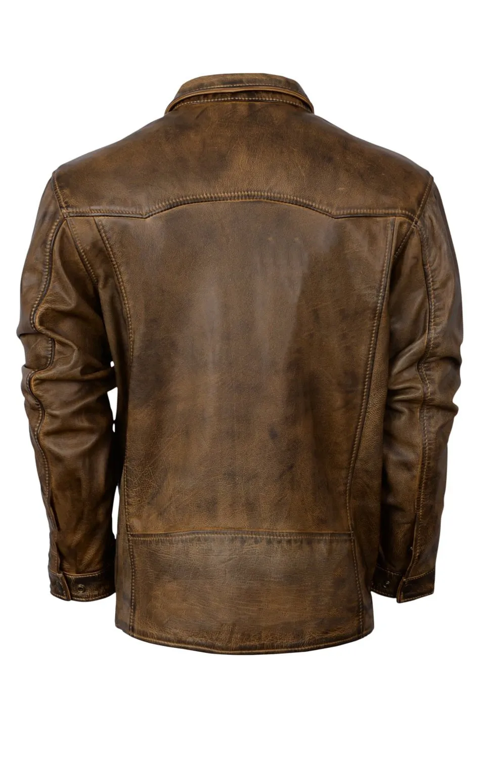 STS Ranchwear Youth Boys Ranch Hand Brush Leather Leather Jacket