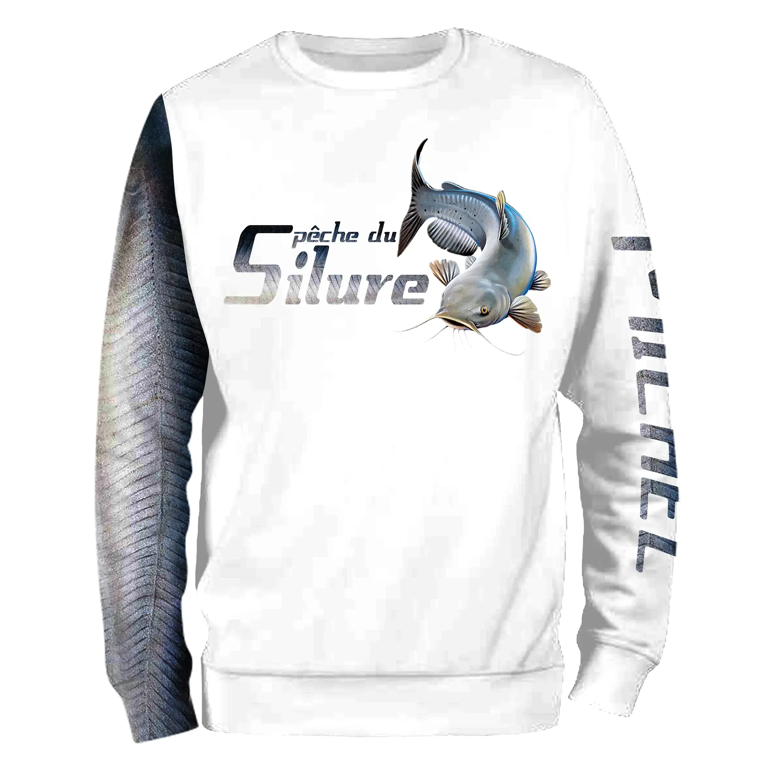 T-Shirt Anti-UV Personnalisé Pêche Du Silure, Peau De Poisson Chat, Meilleur Cadeau Pêcheur - CT03082230