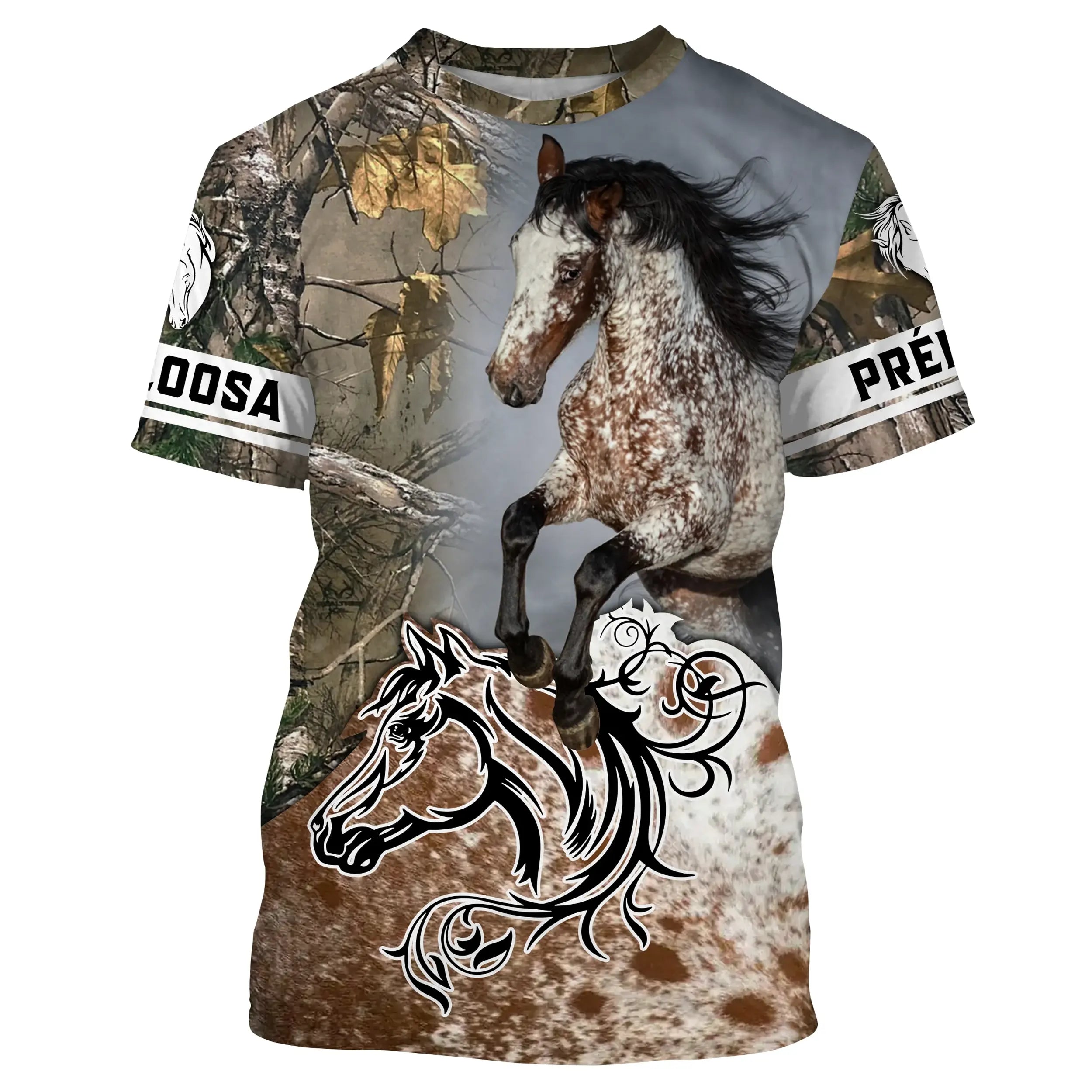 T-shirt Appaloosa Cheval, Cadeau Personnalisé équitation, Chevaux Passion, Appaloosa d'Amour - CT06072224