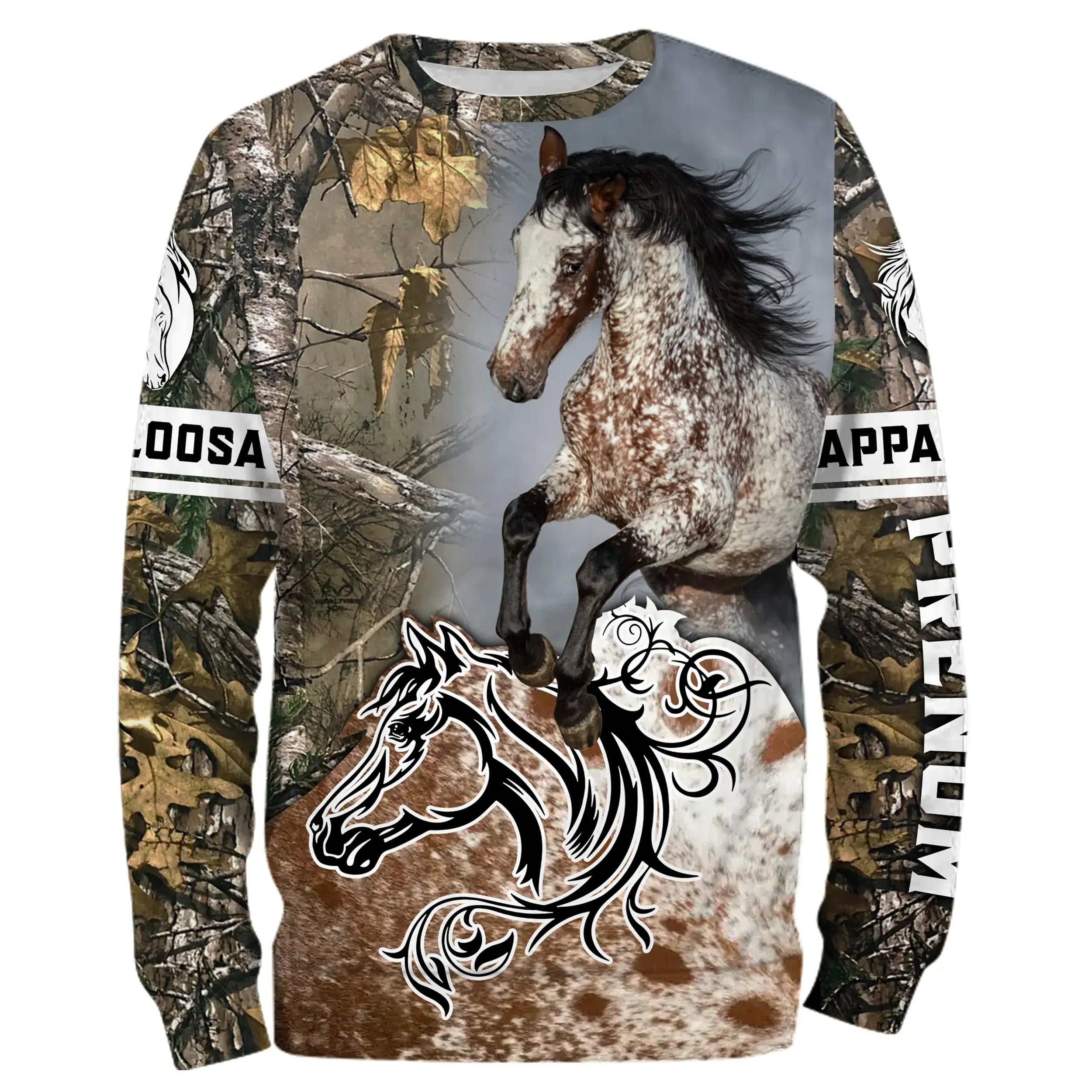 T-shirt Appaloosa Cheval, Cadeau Personnalisé équitation, Chevaux Passion, Appaloosa d'Amour - CT06072224