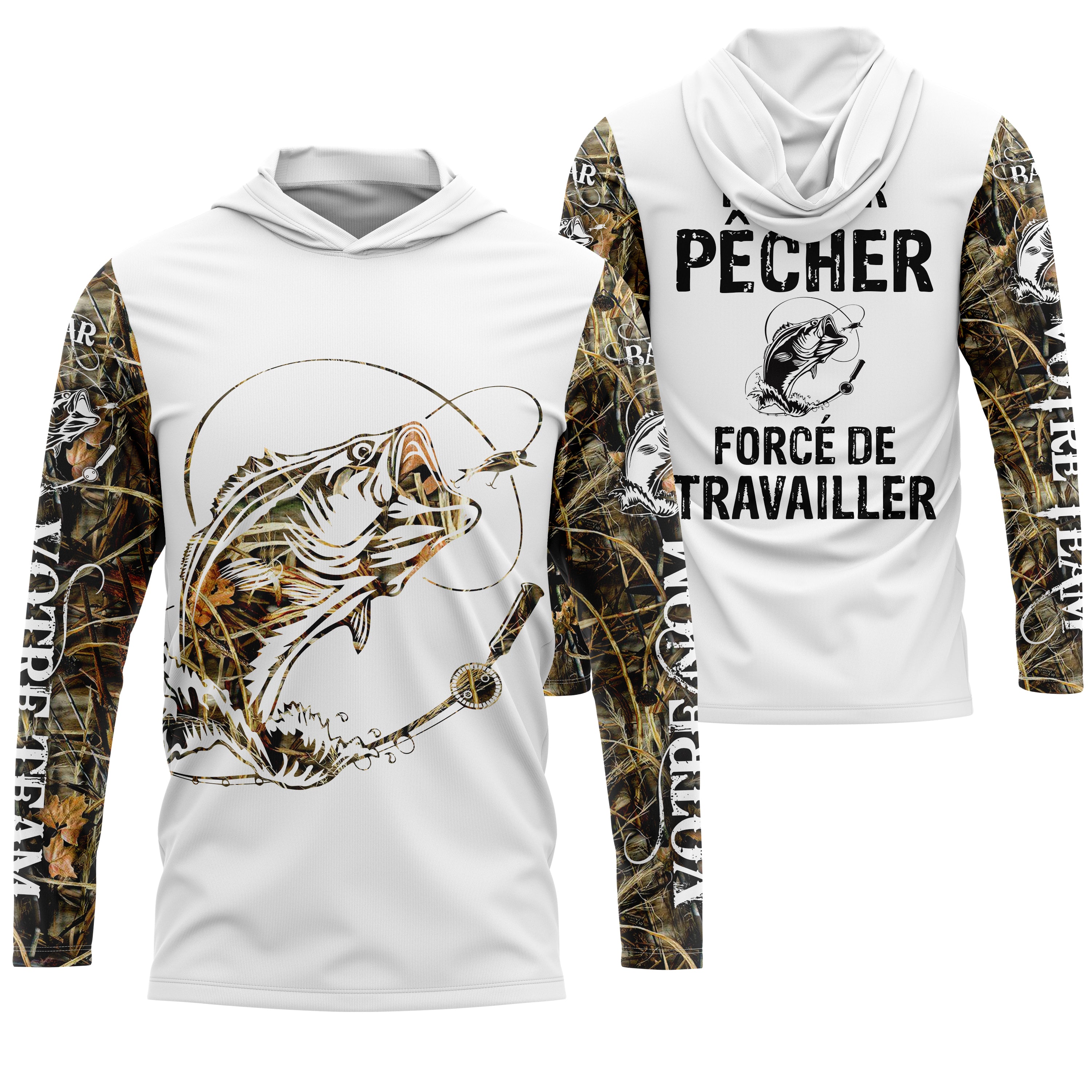 T-shirt Humour Pêche Du Bar - cologique et Durable - Style et Confort Pour Pêcheur - CT24072022