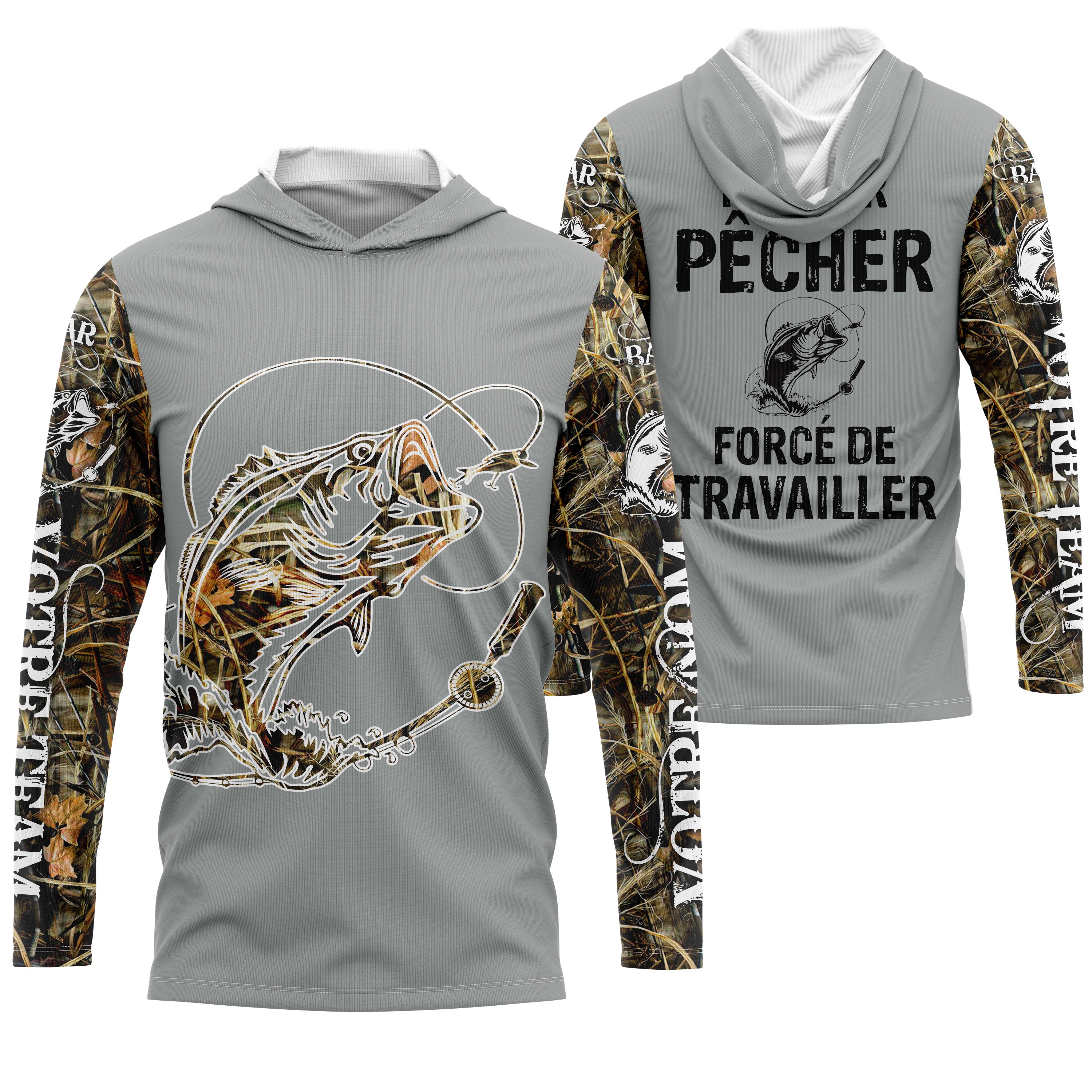 T-shirt Humour Pêche Du Bar - cologique et Durable - Style et Confort Pour Pêcheur - CT24072022