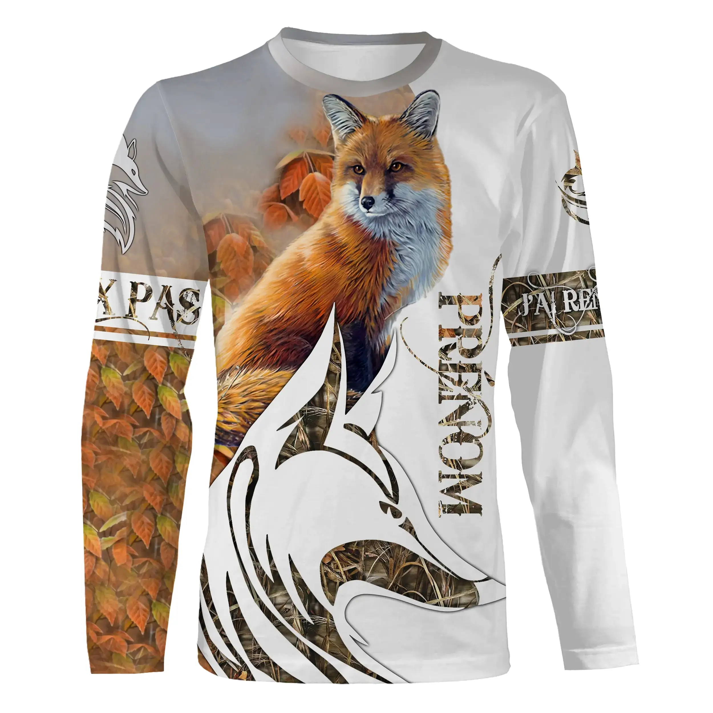 T-shirt, Sweat Chasse Au Renard, Cadeau Personnalisé Chasseur, Camouflage Passion Chasse - CT12112233