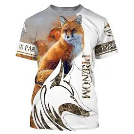 T-shirt, Sweat Chasse Au Renard, Cadeau Personnalisé Chasseur, Camouflage Passion Chasse - CT12112233