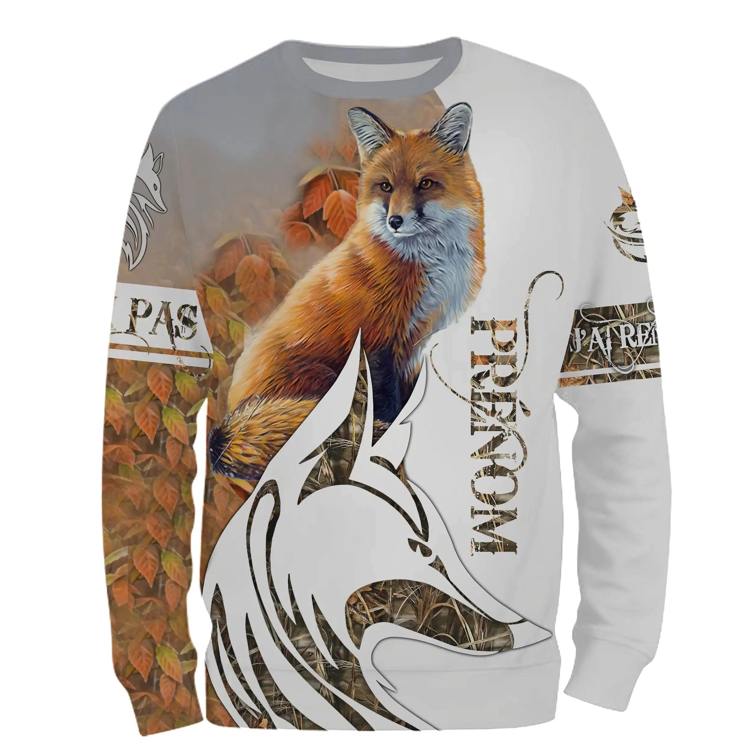 T-shirt, Sweat Chasse Au Renard, Cadeau Personnalisé Chasseur, Camouflage Passion Chasse - CT12112233