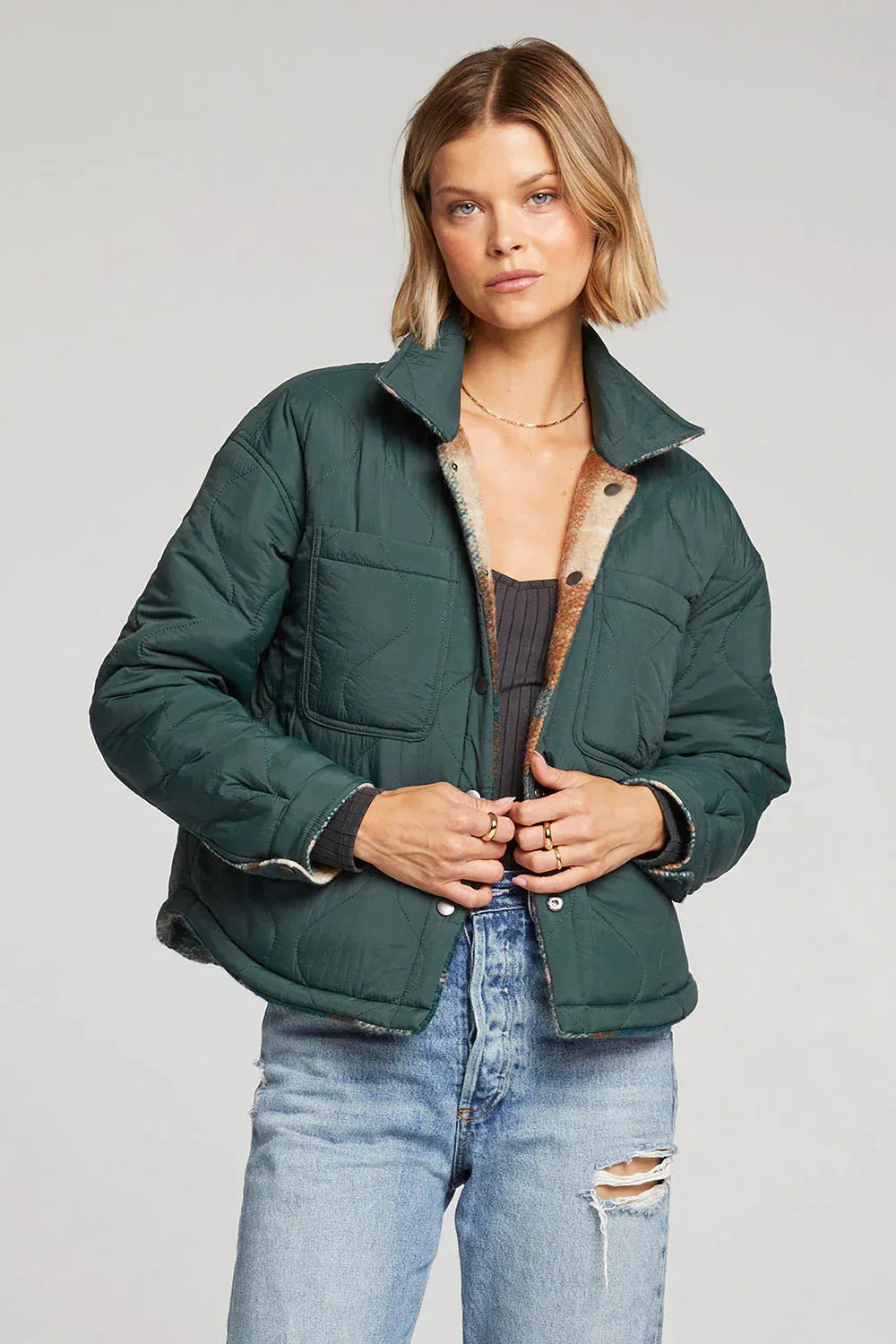 The Venice Reversible Jacket by Saltwater Luxe