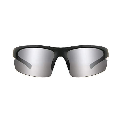 Tour Gear Men's Semi-Rimless Sunglasses - Matte Black