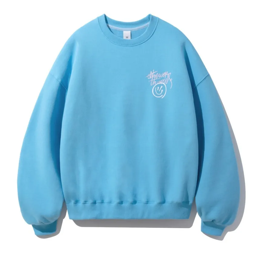 TWN  |[TWN]★HALFTONE SMILE SWEAT SHIRT