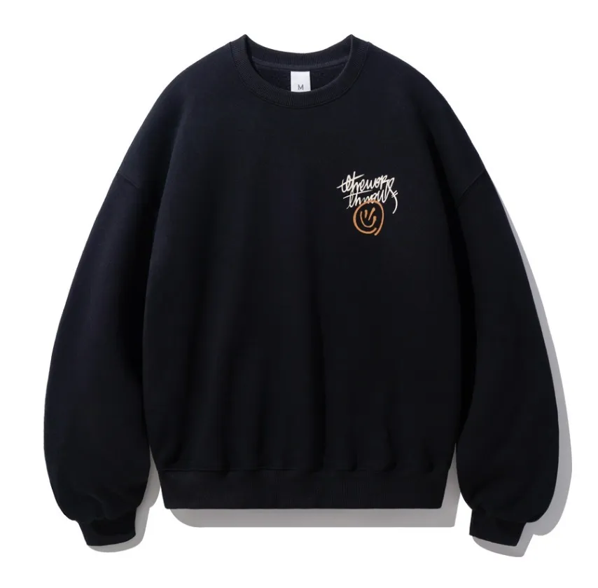 TWN  |[TWN]★HALFTONE SMILE SWEAT SHIRT