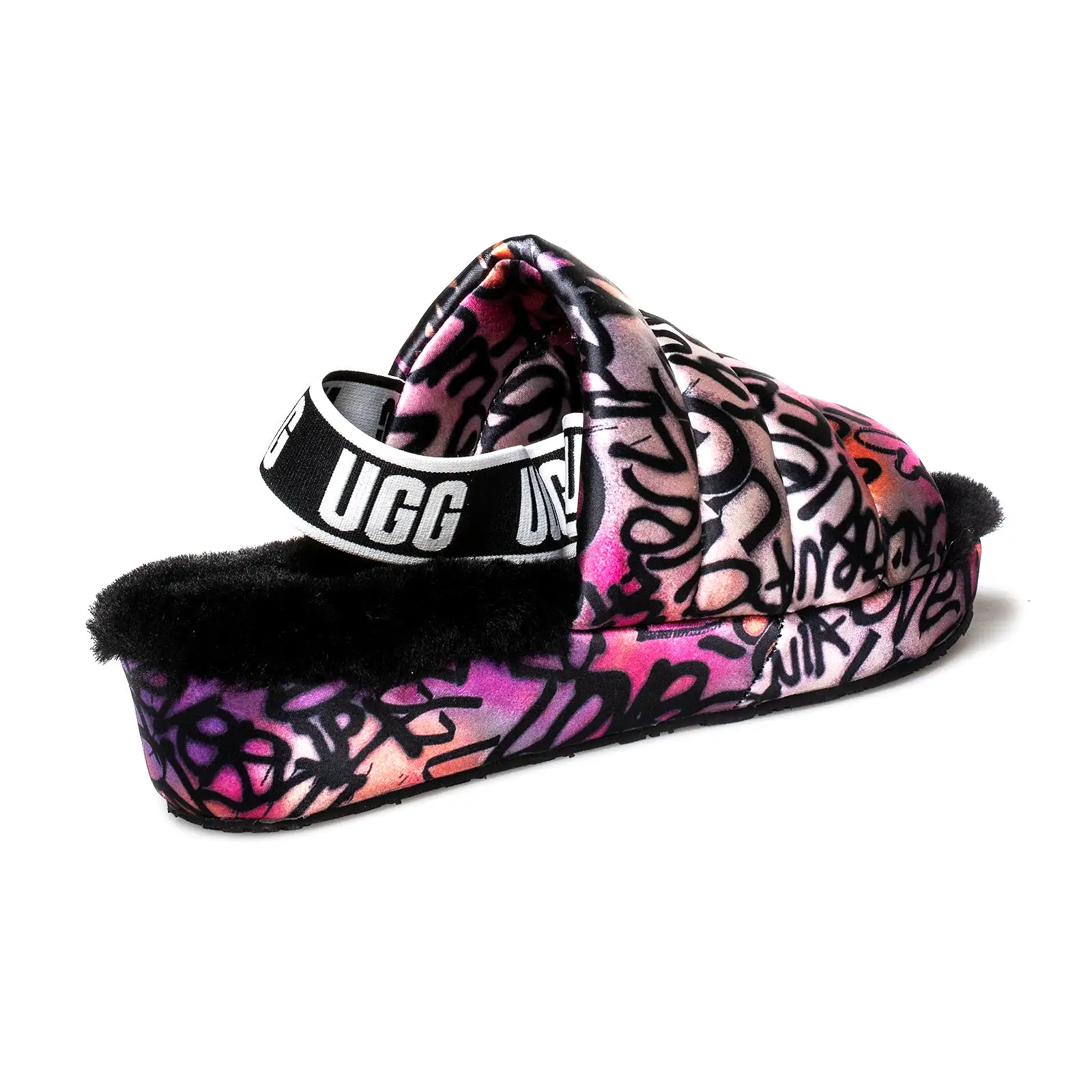 UGG Puff Yeah Pop Graffiti Multi Sandals - Women's