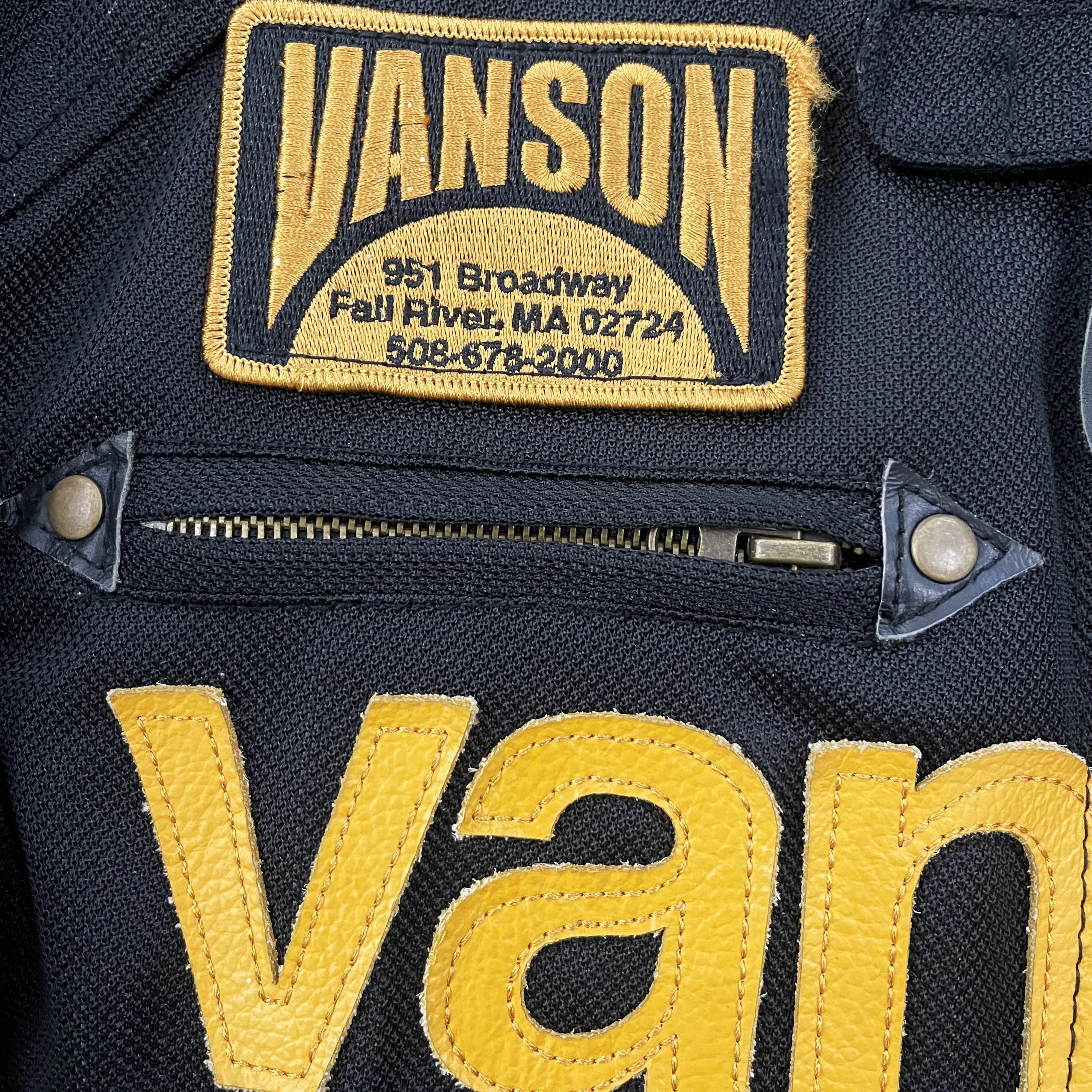 Vanson Leathers Motorcycle Mesh Racer Jacket