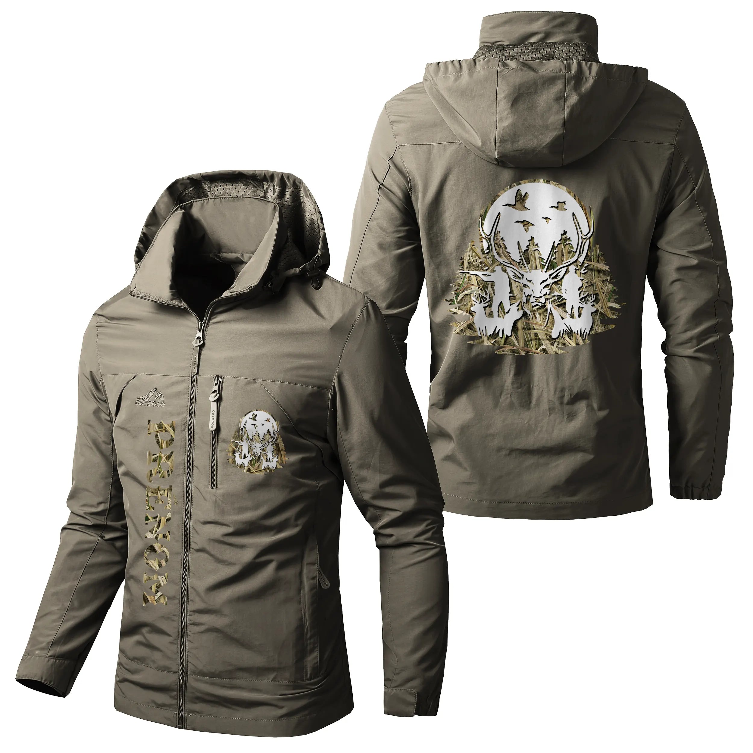 Veste Imperméable Et Coupe-Vent Chasse, Cadeau Personnalisé Chasseurs - CT07092349