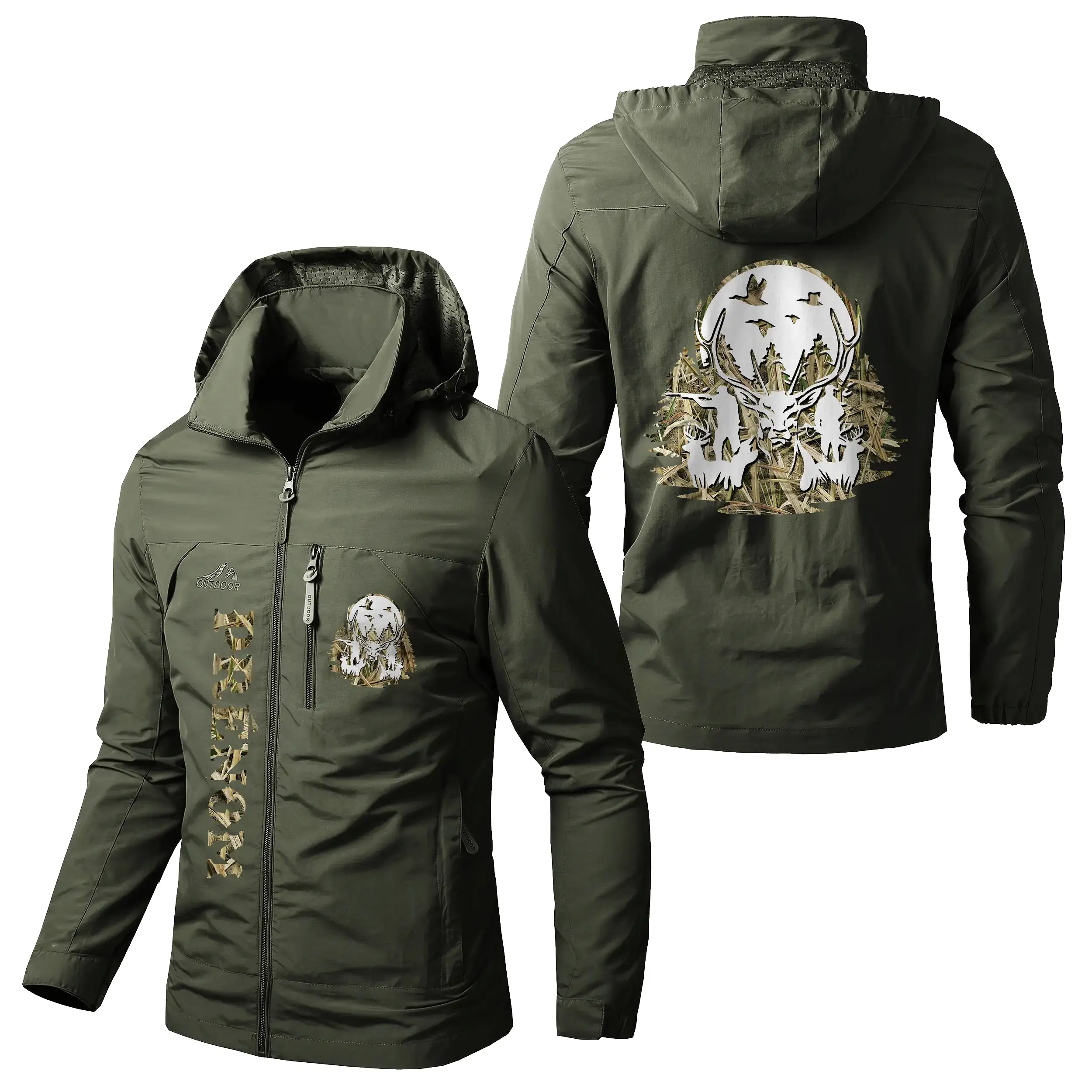 Veste Imperméable Et Coupe-Vent Chasse, Cadeau Personnalisé Chasseurs - CT07092349