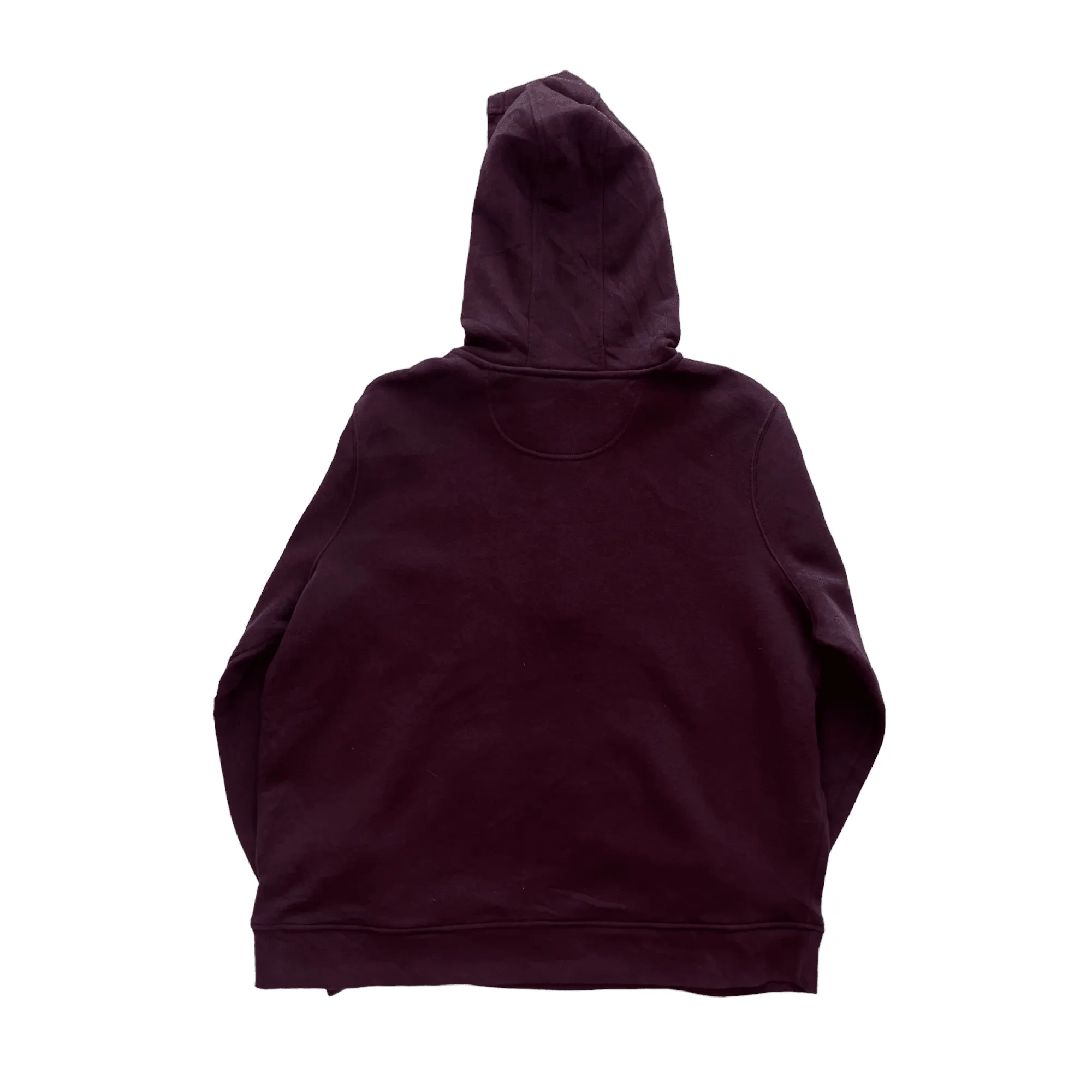 Vintage Burgundy Carhartt Quarter Zip Hoodie - Recommended Size - Extra Large