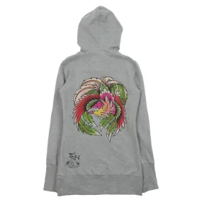 Vintage Ed Hardy Phoenix Zip Long Hoodie Woman’s Size S