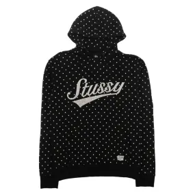 Vintage Stussy Dot Pattern Hoodie Size M