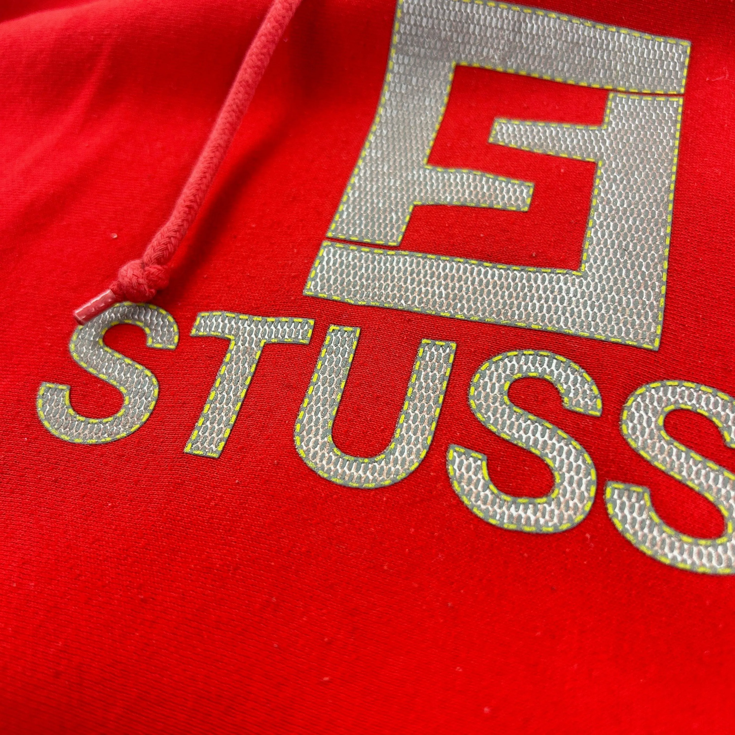 Vintage Stussy Fendi Logo Hoodie Size M