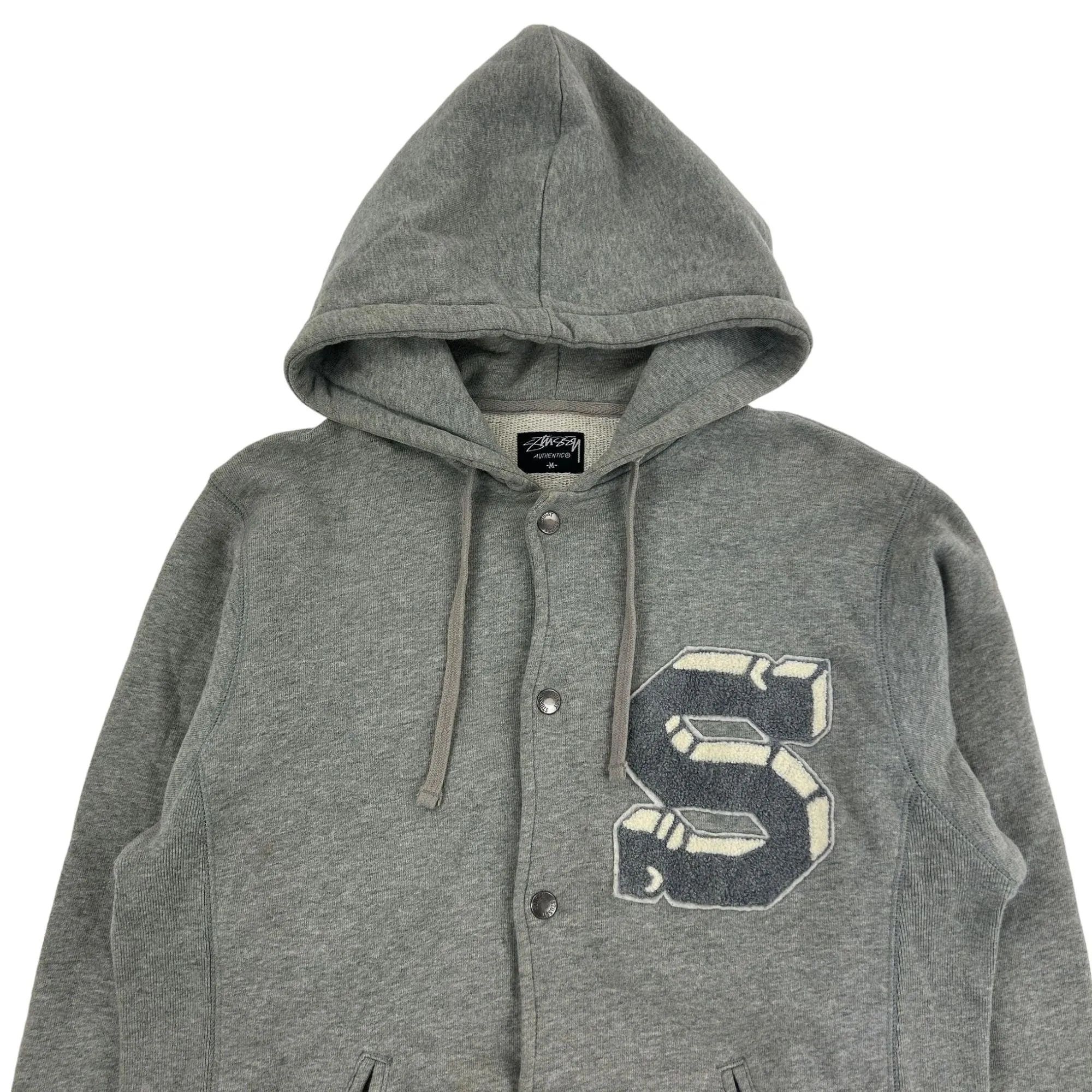 Vintage Stussy Varsity Style Hoodie Size M