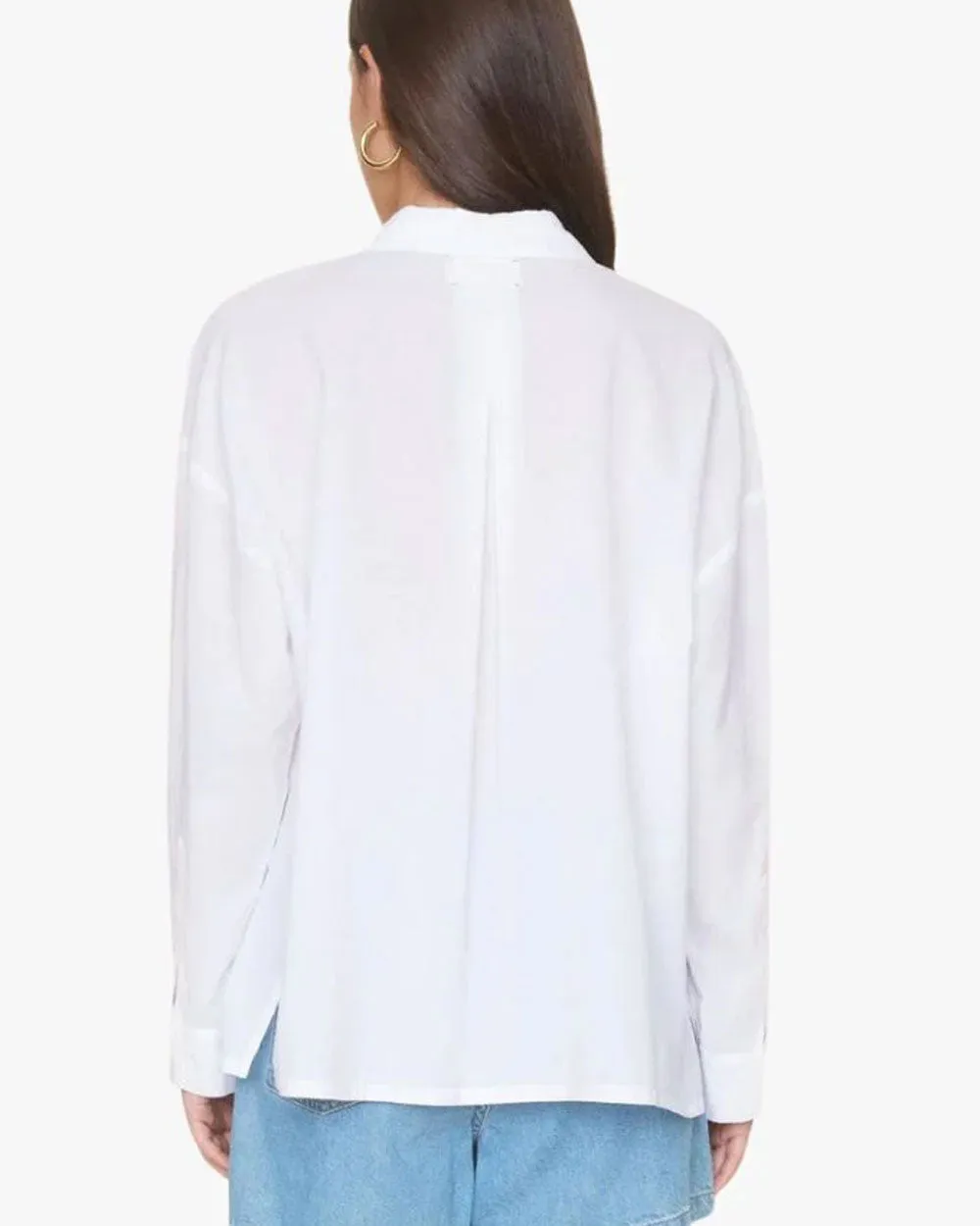 White Henry Long Sleeve Shirt