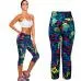 Women Fitness Mid Calf Elastic Pants Leggins Sweatpants Women Printing Legging Jegging Feida