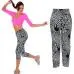 Women Fitness Mid Calf Elastic Pants Leggins Sweatpants Women Printing Legging Jegging Feida