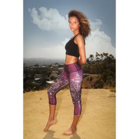 Yoga Leggings UFO Spaceship - Eco-Friendly